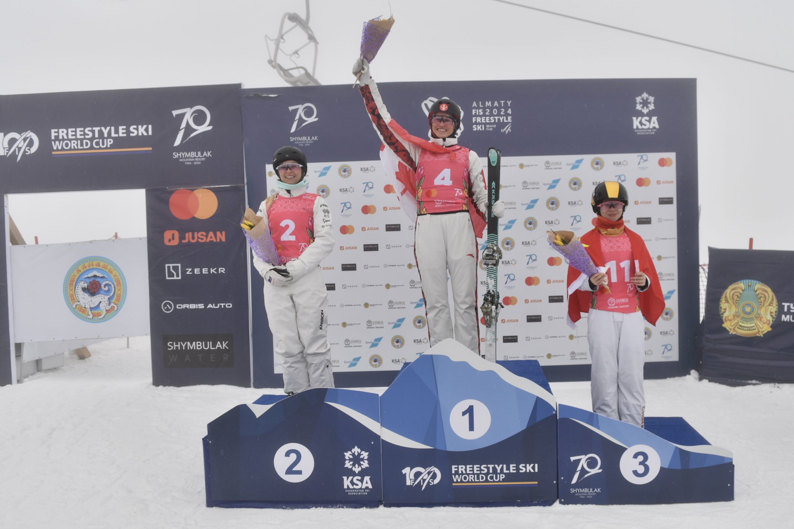 Maia Schwinghammer captures her first World Cup medal in Bakuriani